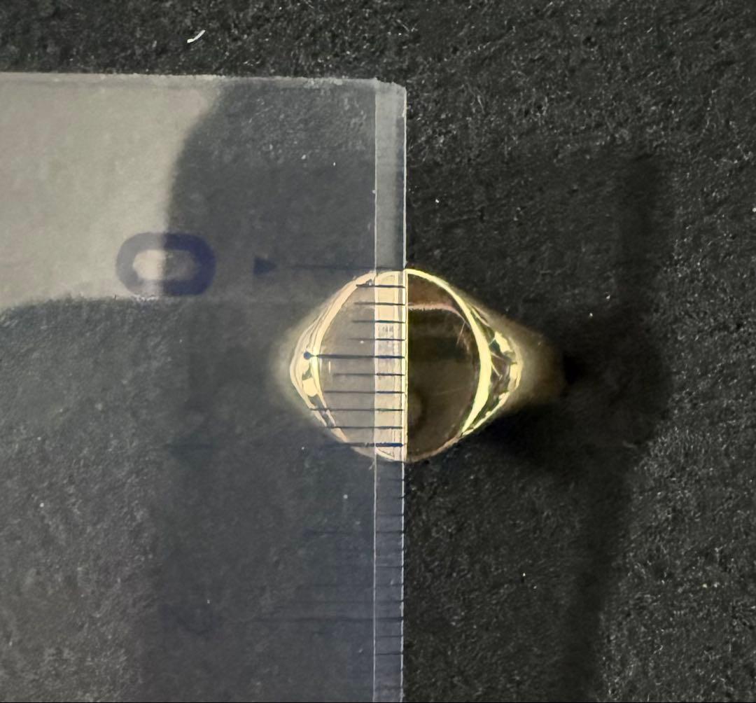 TIKASHI K10 シグネットリング 11号(実寸12.5)