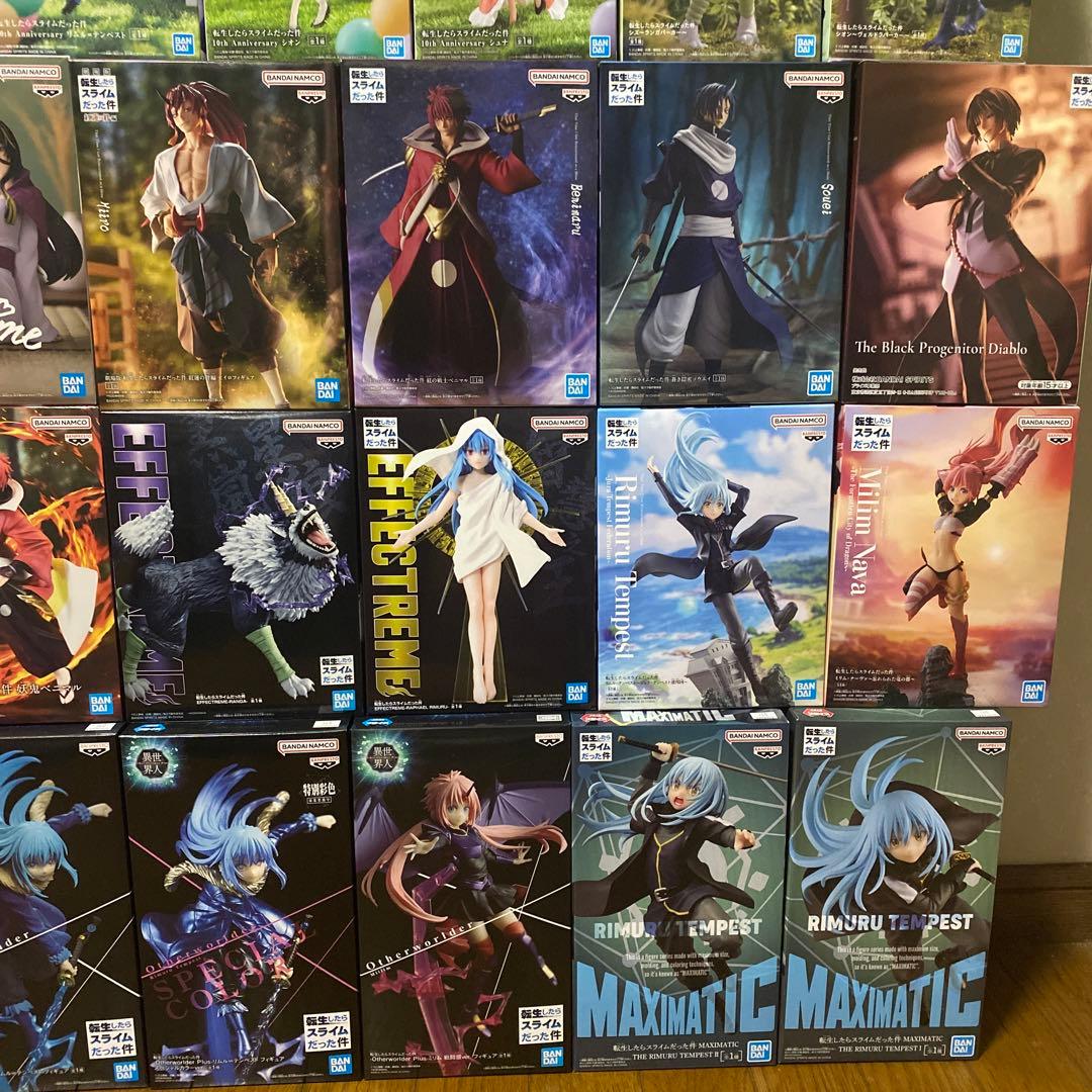 転スラ 新品未開封 プライズ　フィギュア 58体セット‼︎