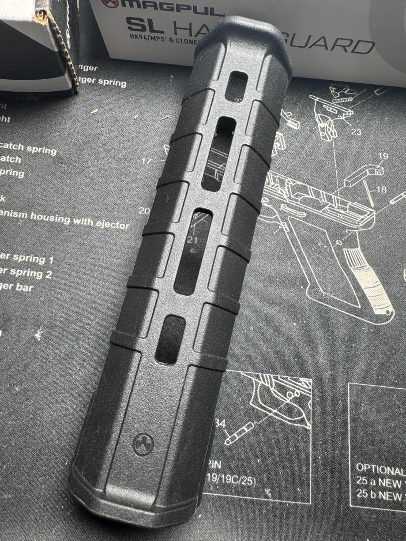 マグプル MAG1049 BK MAGPUL SL ハンドガード 次世代MP5