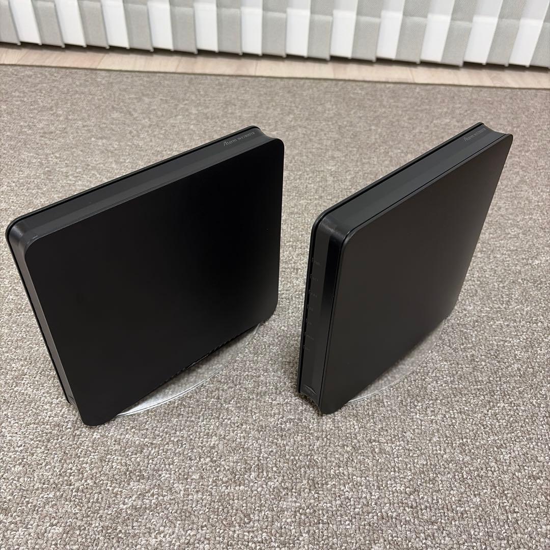 Wi-Fi6E対応NEC ルーター PA-WX7800T8 2台セット