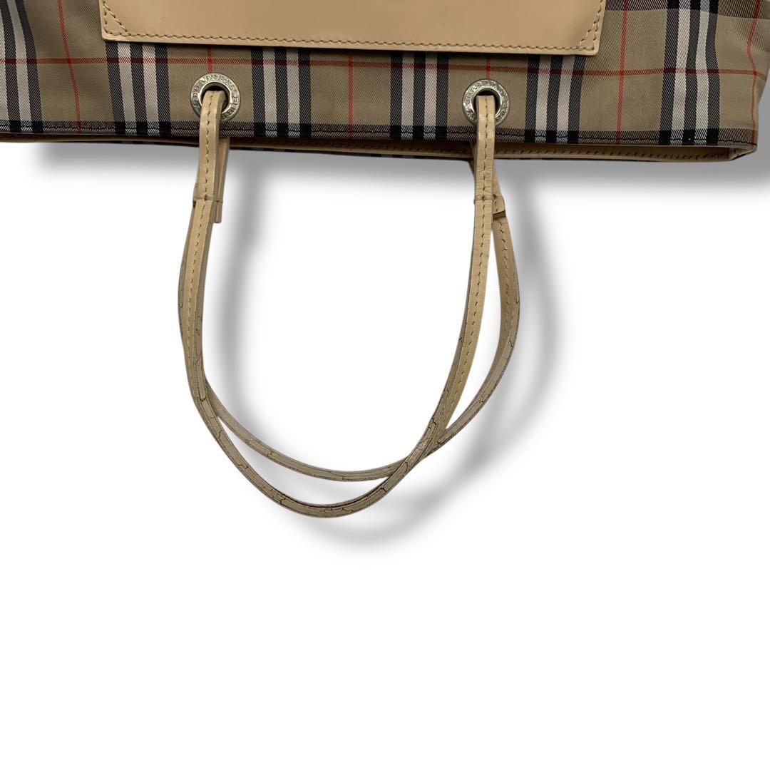 Burberry チェック柄 トートバッグ