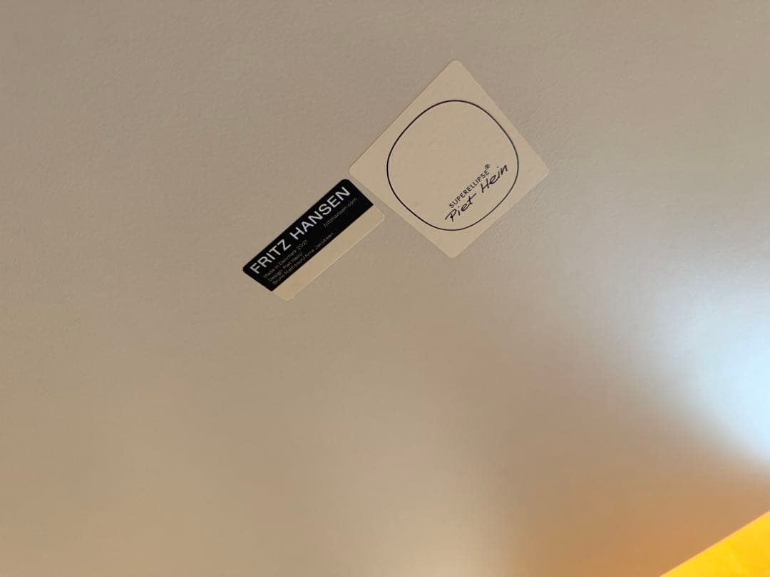 【美品】フリッツハンセン スーパー円テーブル 正規品