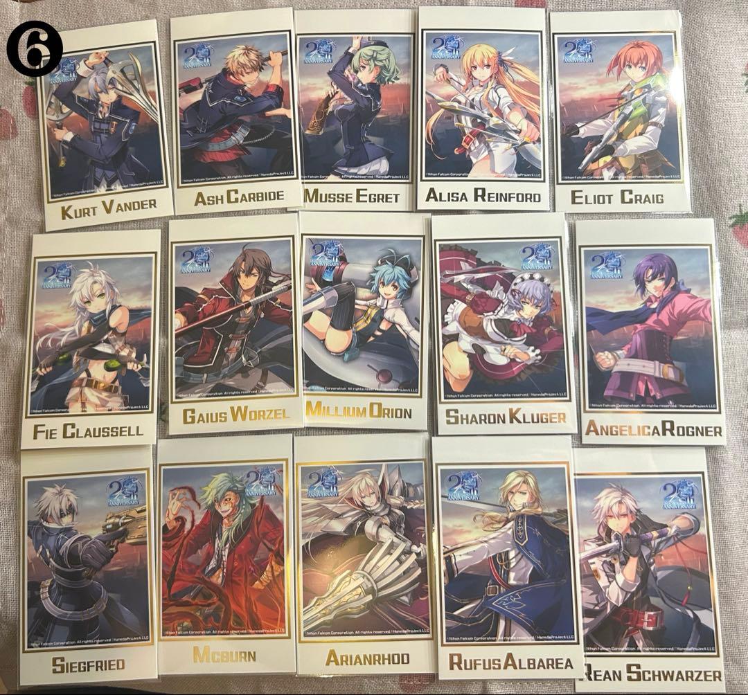 閃の軌跡 軌跡シリーズ 羽プロ フォト風カード 全種類 セット コンプリート