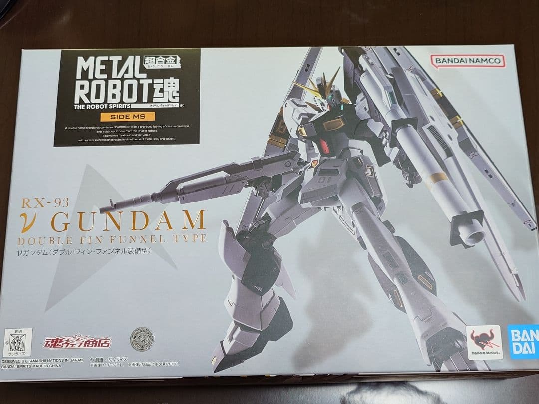 L ROBOT魂 νガンダム ダブル・フィン・ファンネル装備型