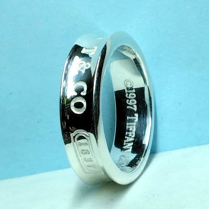 ティファニーナローリング　19号 新品仕上げ　無傷未使用に近い