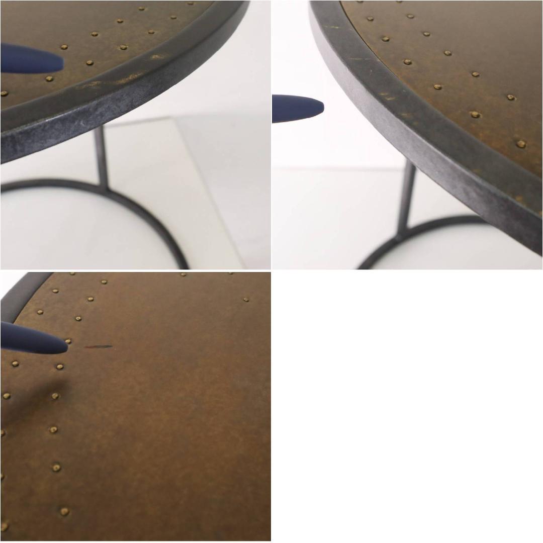 クラッシュゲート ノットアンティークス エルマ サイドテーブル Φ50cm