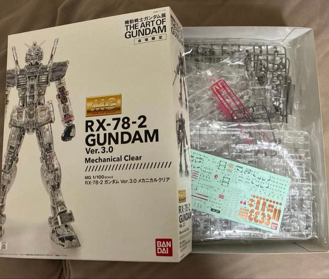 M*o様 ガンダム展　RX-78-2　MG 1/100 ガンプラ　メカニカルクリ