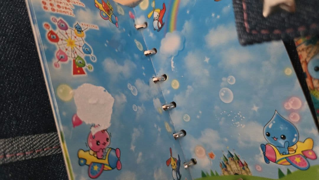 平成レトロ 当時物 しずくちゃん シールバインダー＆シールブック2冊＆シャーペン
