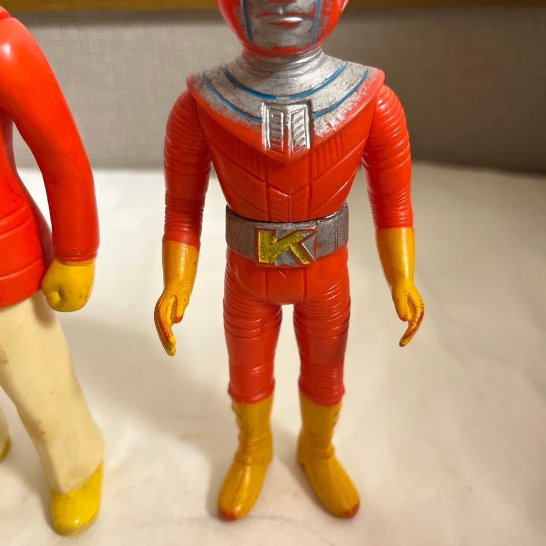 ⚠️レア　当時物　ロボット刑事K ミドルサイズ　ソフビ　旧バンダイ　ポピー