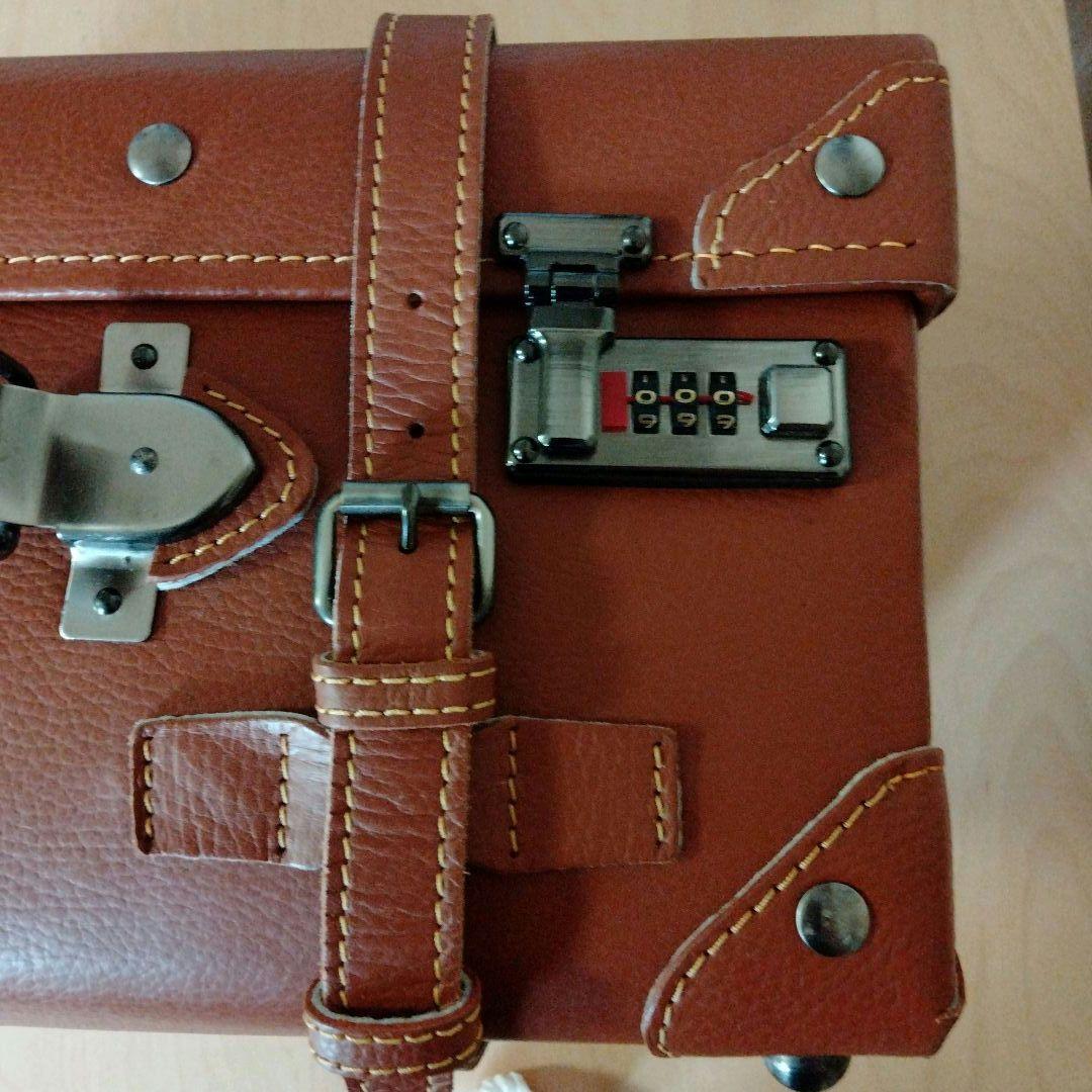✦希少✦美品✦　本革製　トランク　旅行用　インテリア