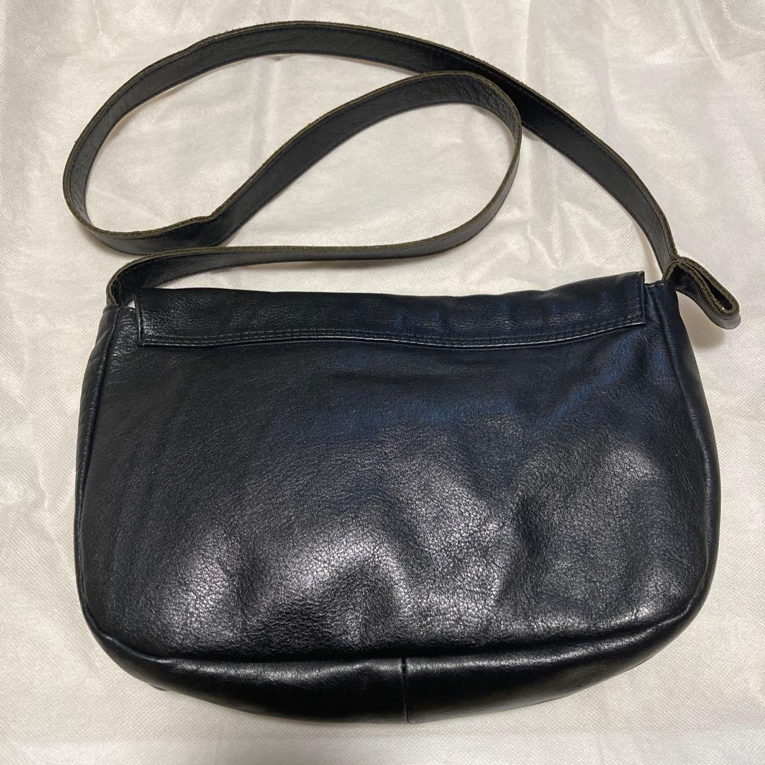 クラスカ　CLASKA \"DO\" 松澤 紀美子さんのポシェット　黒 レザー