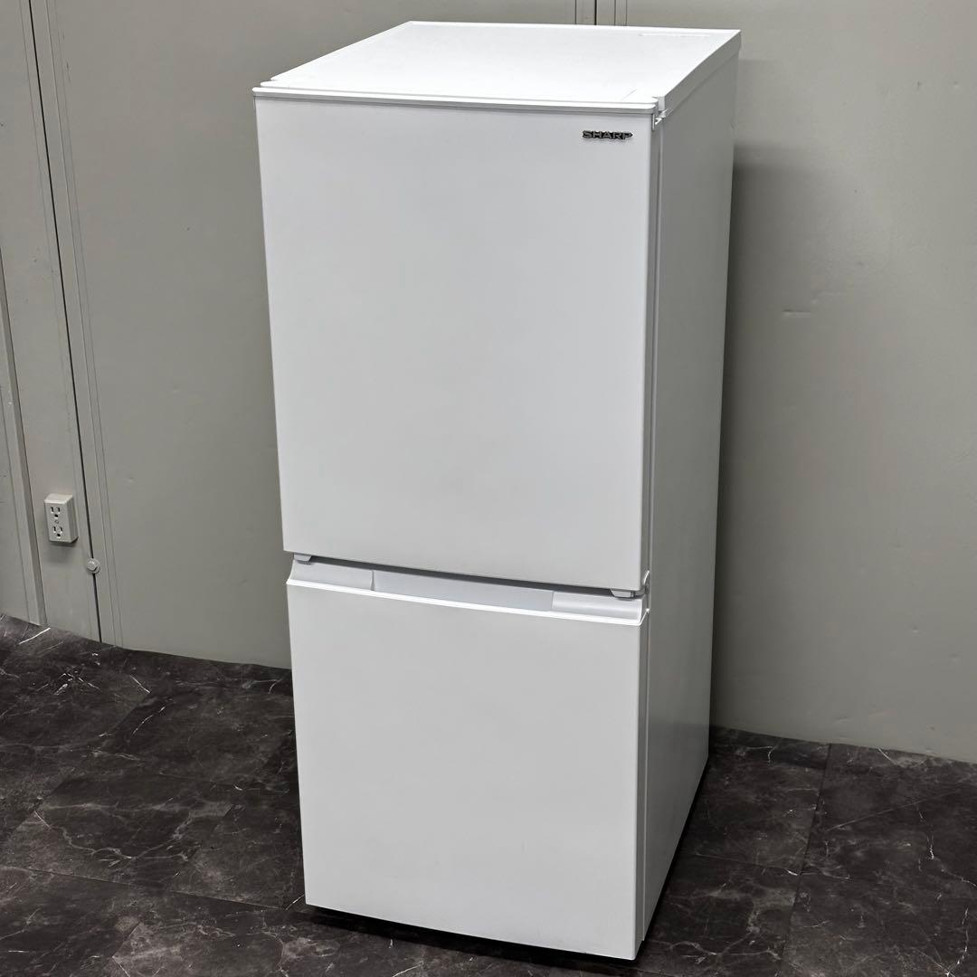 ◇送料込！設置対応◎2023年製SHARP 152L SJ-D15J-W