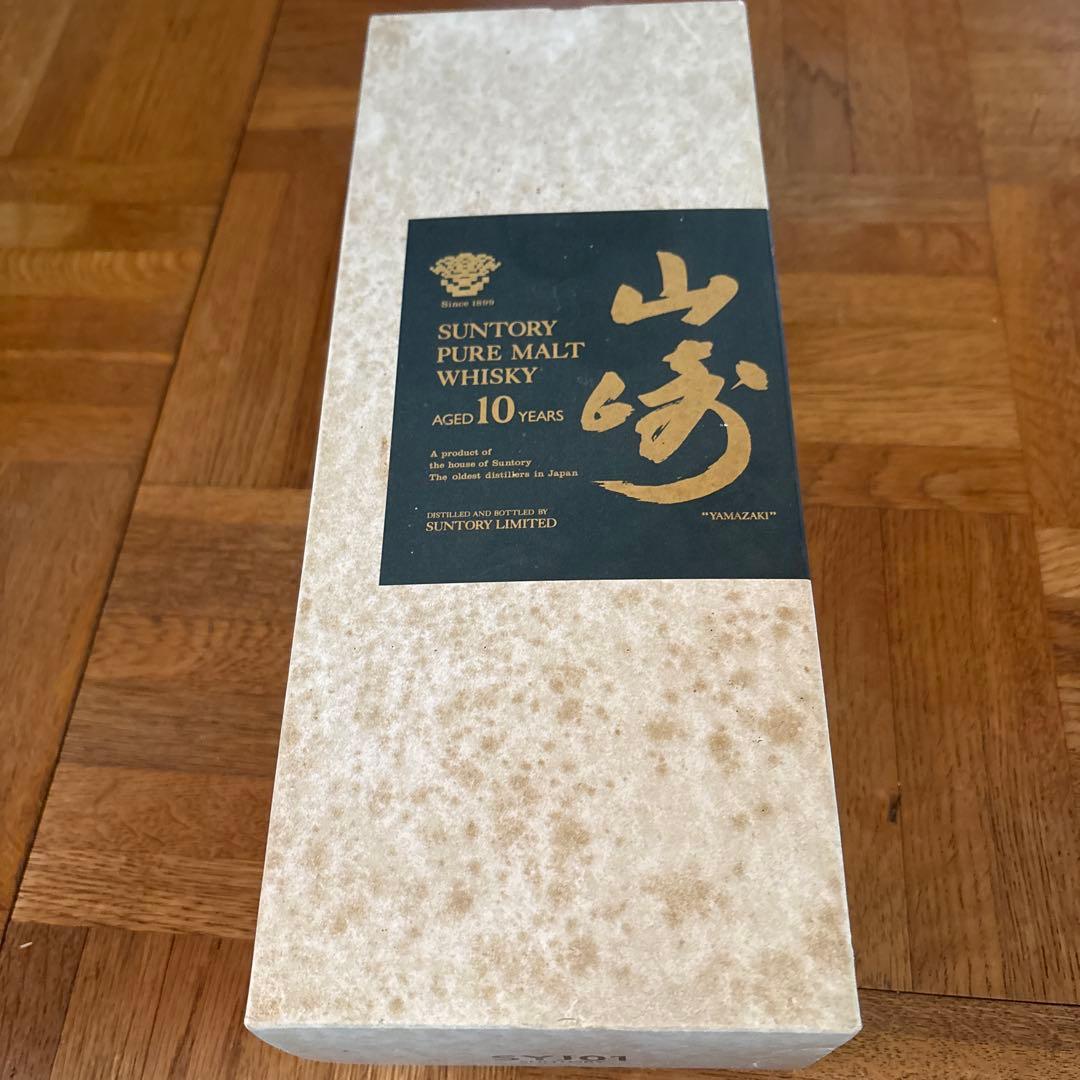 山崎 10年 ピュアモルトウイスキー 700ml