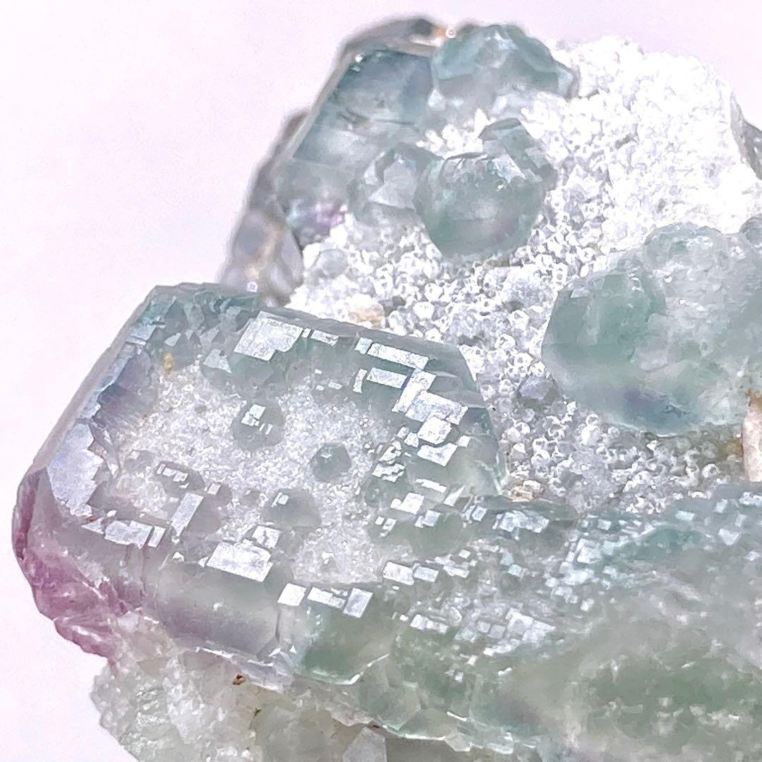 『永春』　フローライト　蛍石　原石　鉱物標本　天然石　162