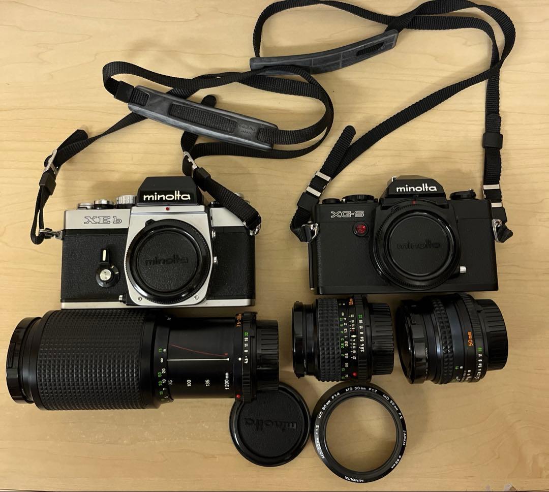 ミノルタ カメラ XEb •XG-S