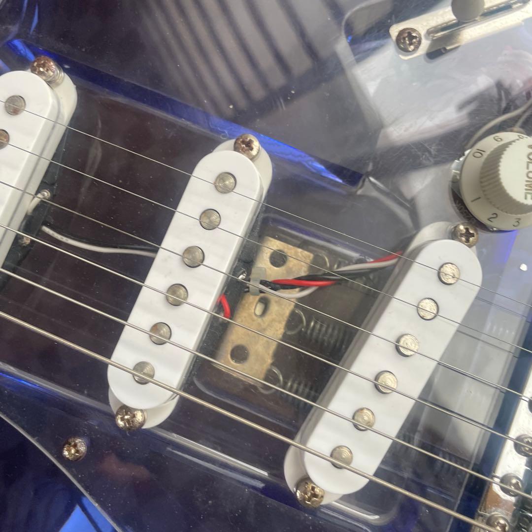 Photo Genic st ブルースケルトン　アクリルエレキギター 希少品