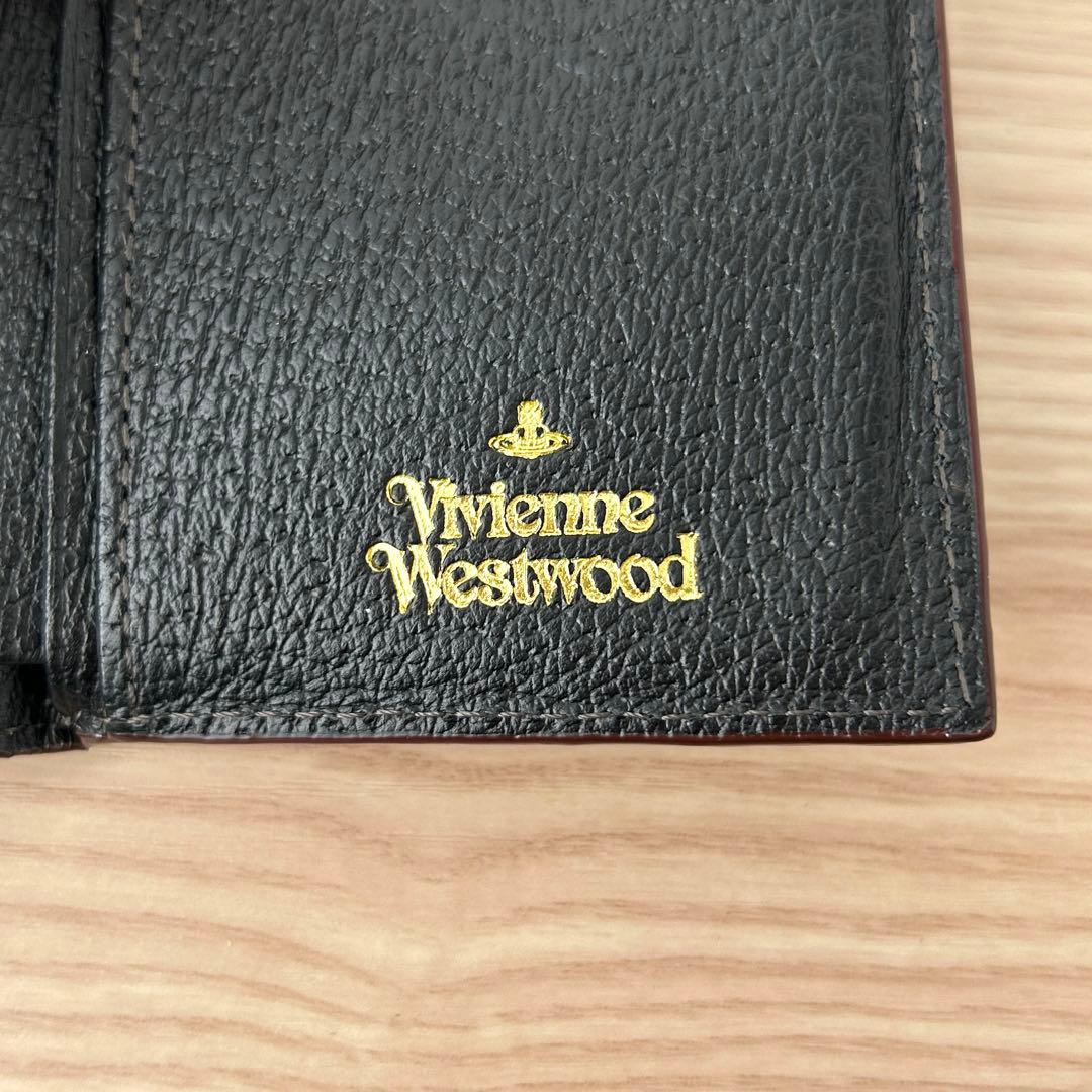 【美品✨️】Vivienne Westwood 三つ折り財布 がま口 オーブ 黒