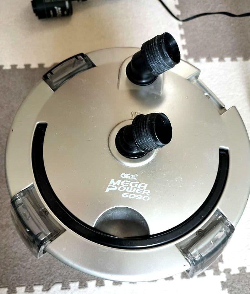 ガラス水槽　外部フィルター　LED照明 　ろ材　セット　水槽セット