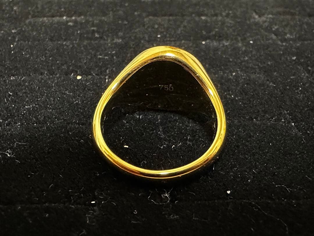 ア*ト様 【遺品整理】アクセサリー ゴールド 家財整理品 750 刻印 リング