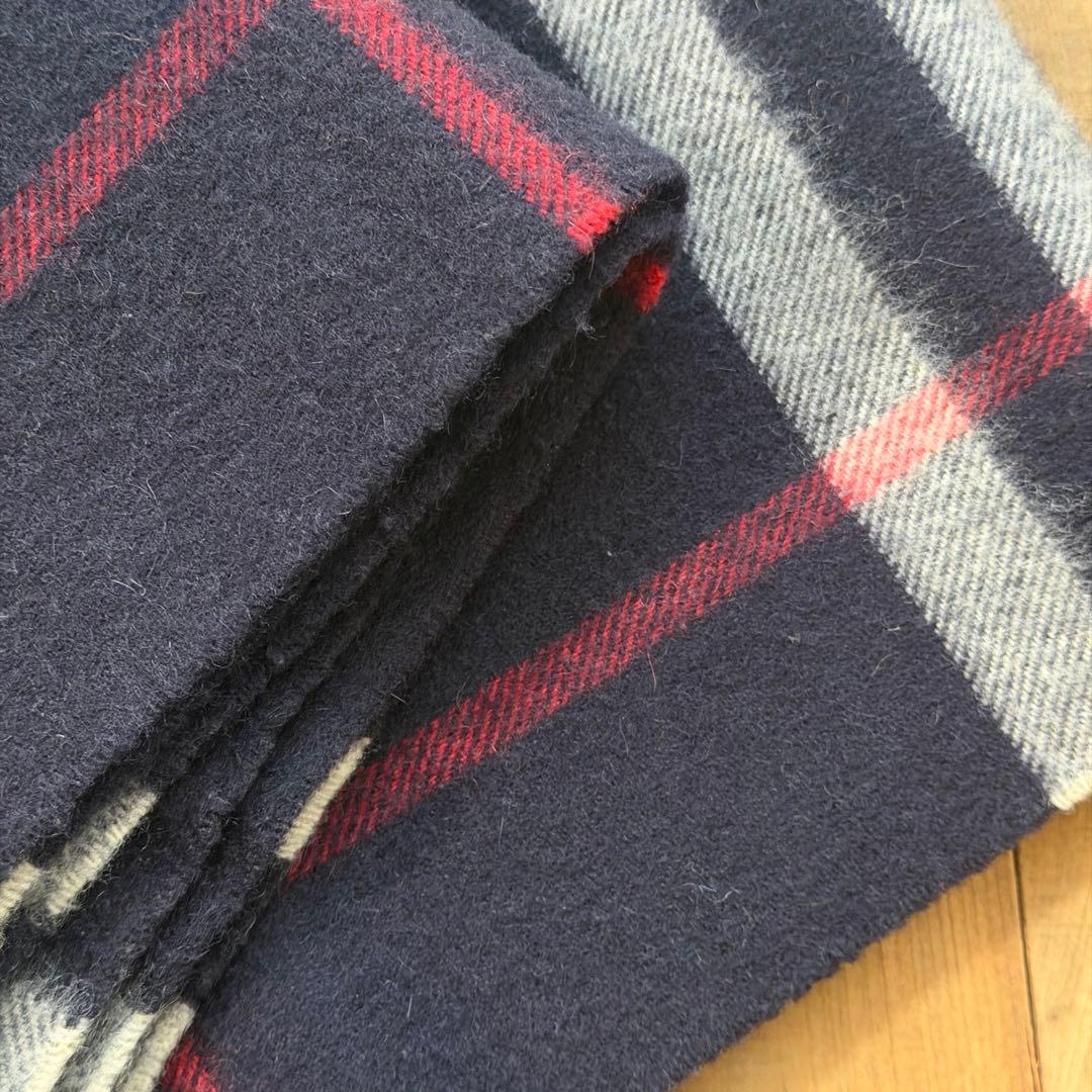 BURBERRY カシミア チェック柄 マフラー