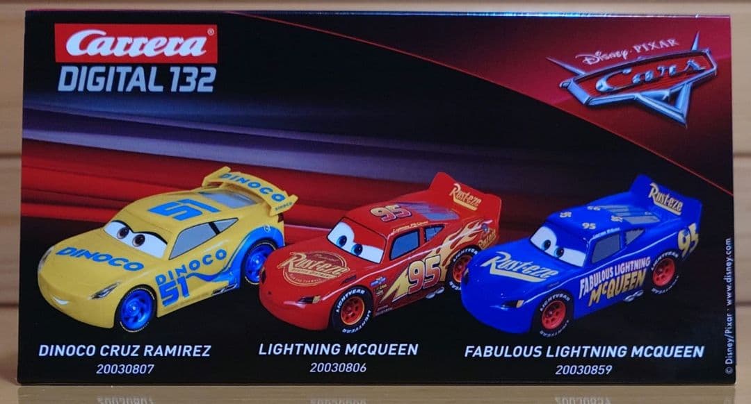 カレラデジタル映画カーズ3Fabulous Lightning McQueen