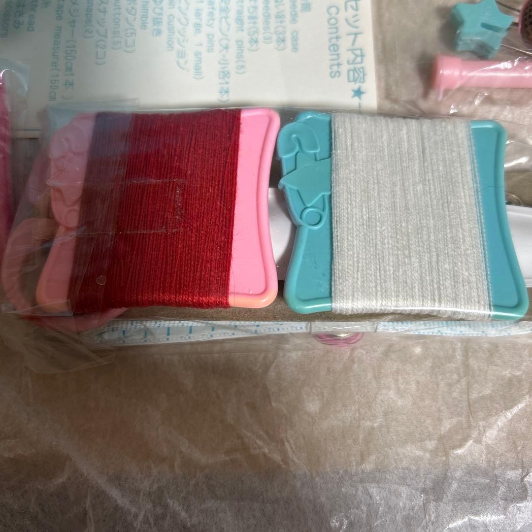 リトルツインスターズ 裁縫箱　キキララ 裁縫セット