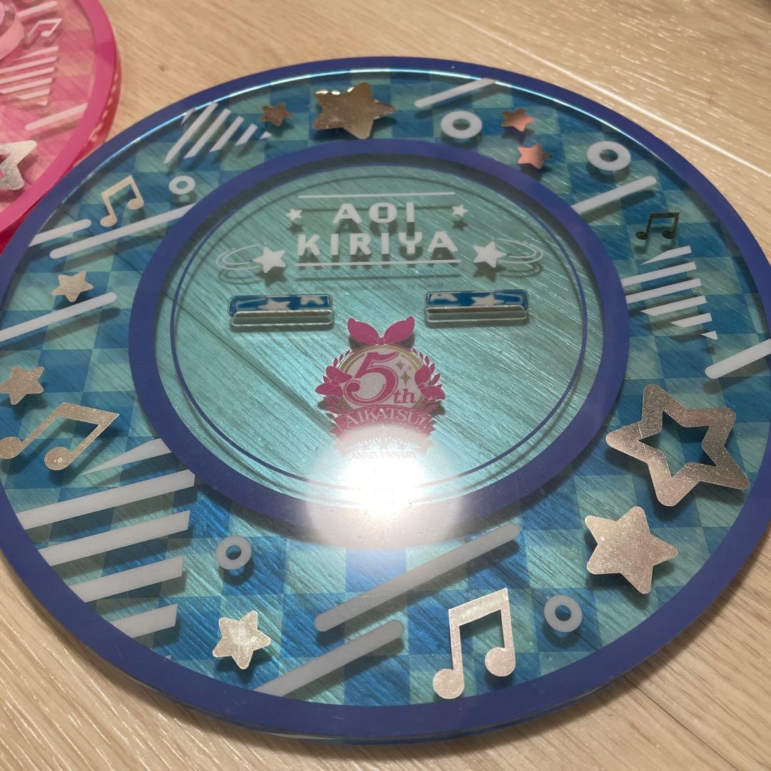 アイカツ！5周年　ビッグアクリルスタンド
