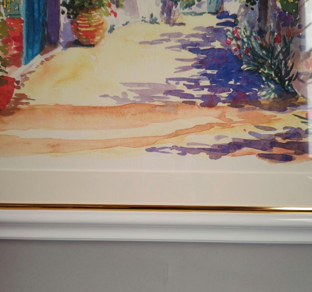 特価◯絵画 シルクスクリ―ン版画 額装品