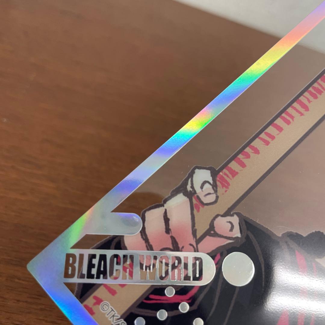❶BLEACH WORLD クリアミニ色紙 護延高校&白砂女子 全16種コンプ