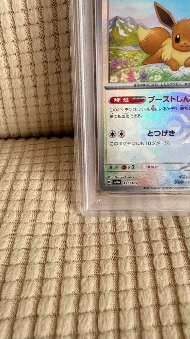 PSA10 イーブイ マスターボールミラー SV8a 125/187