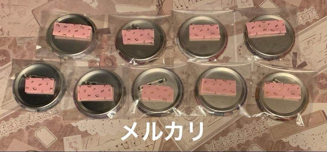 めいこい　山種美術館コラボ　缶バッジ　9種