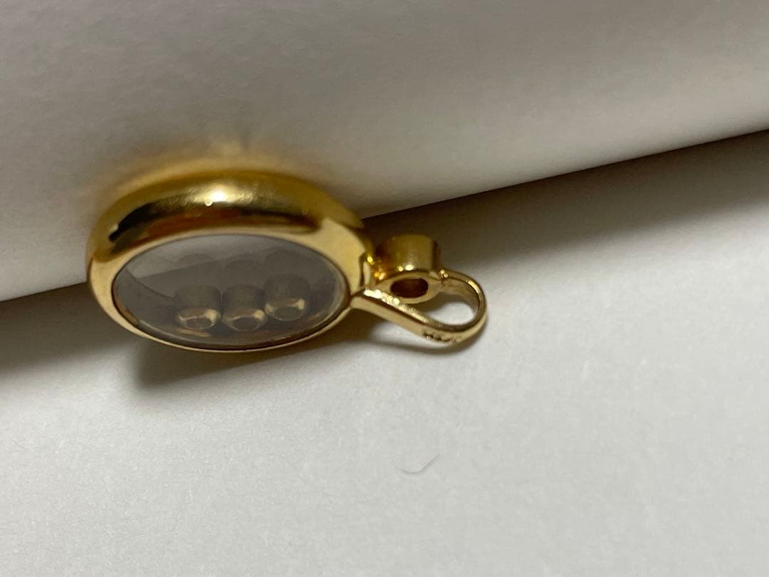 K18 18Kゴールド サークルペンダント中古良品