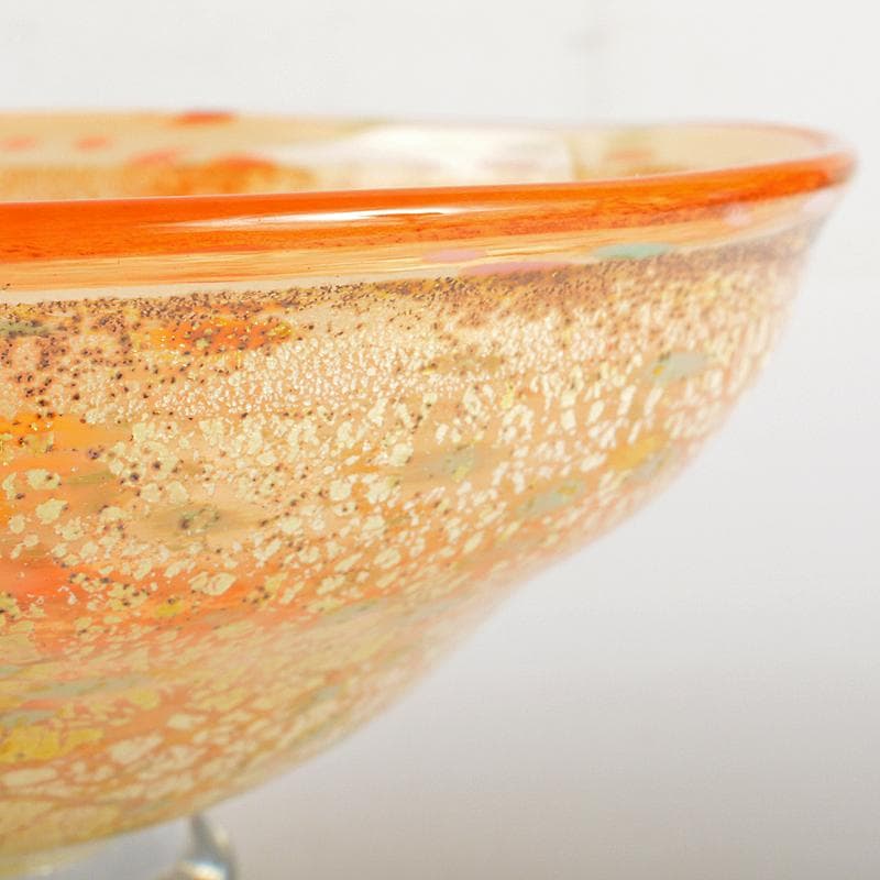 ガラス作家　高松敬子作　鉢　器　2点まとめて　D　R7510