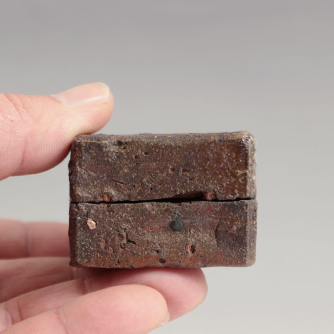 伊賀 切餅 香合 茶道具 茶室 古美術 古道具 アンティーク