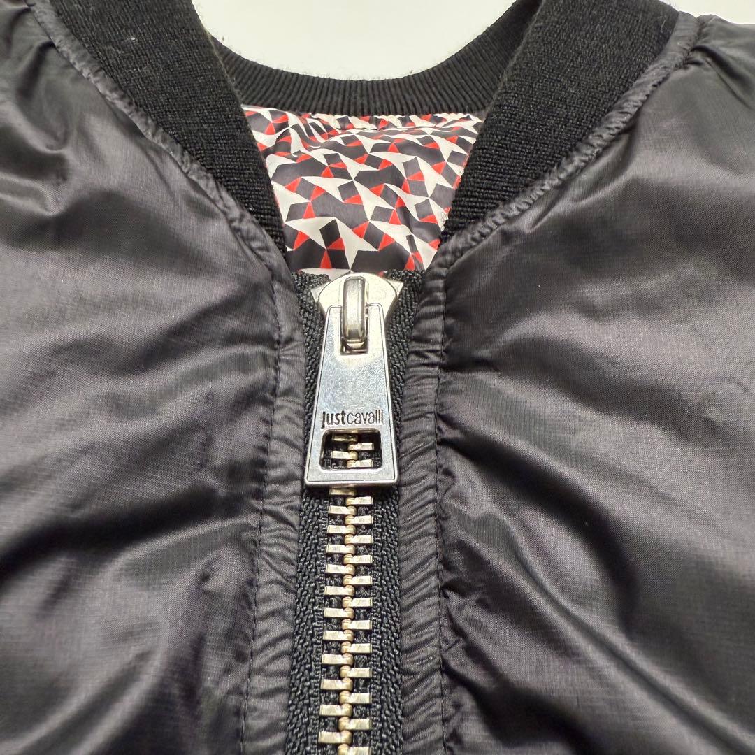 ジャケット・アウター Just Cavalli feather down ma-1 jacket