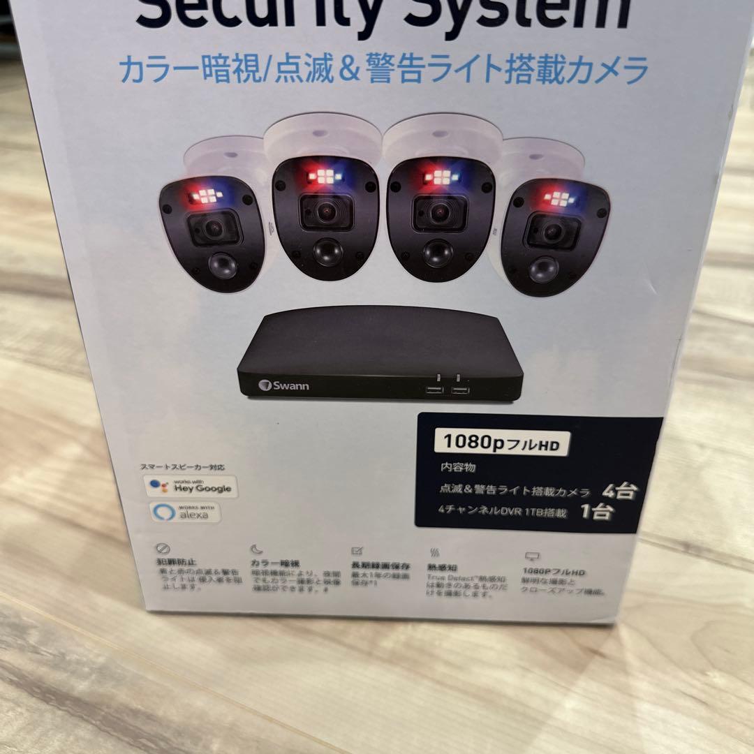 新品　Swann Enforcer Security System 4台カメラ