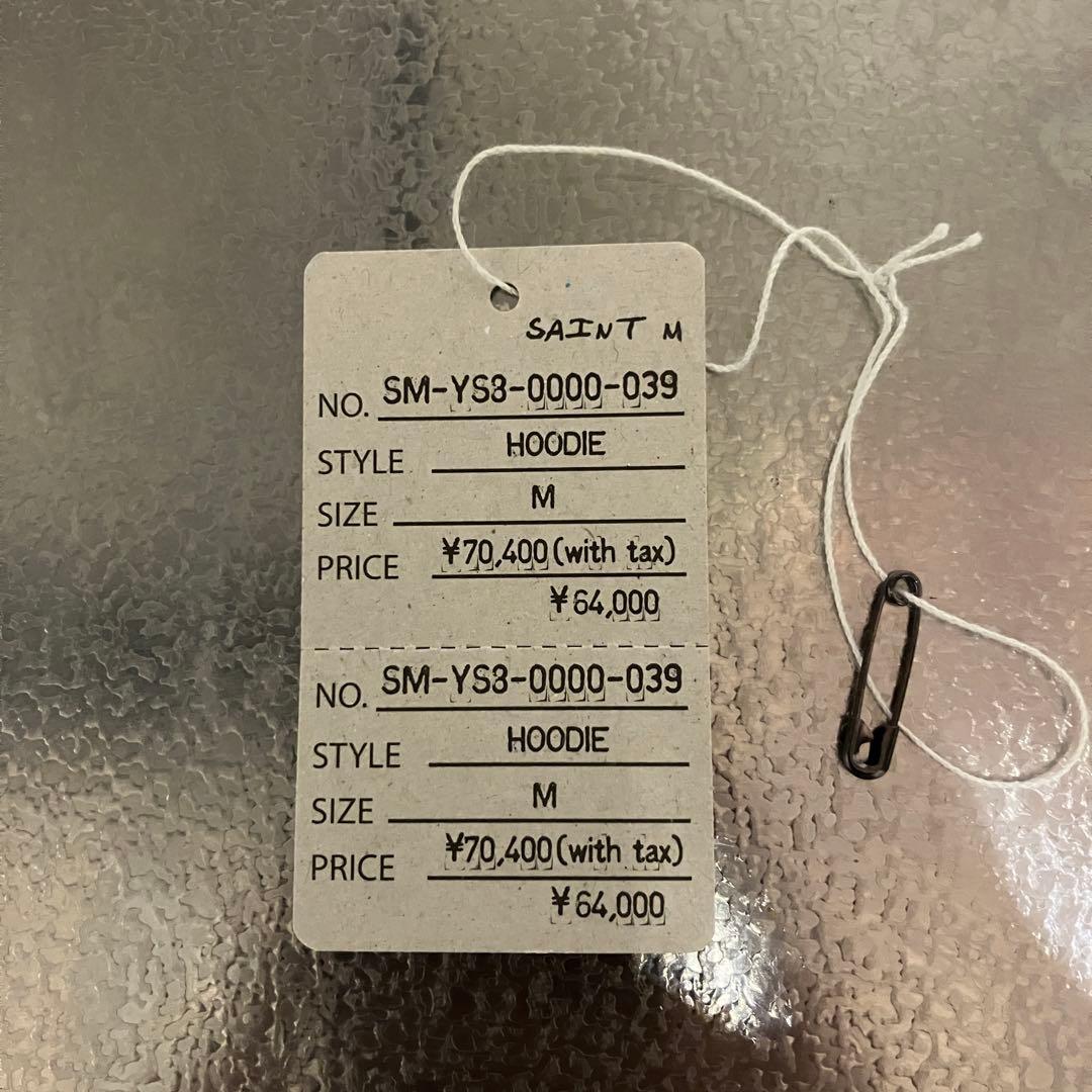 SAINT MICHAEL HOODIE / DOUBLE FACE グレー M