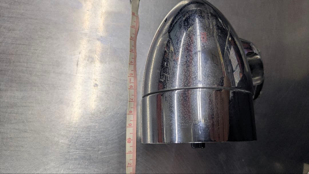 バイク用　1インチパイプクランプ　アナログ時計　ヴィンテージ　ハーレー