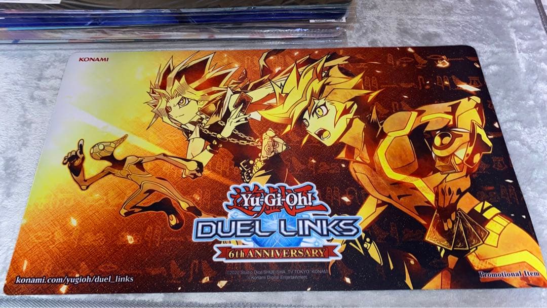 デュエルリンクス プレイマット6周年キャンペーン 闇遊戯＆プレイメーカー