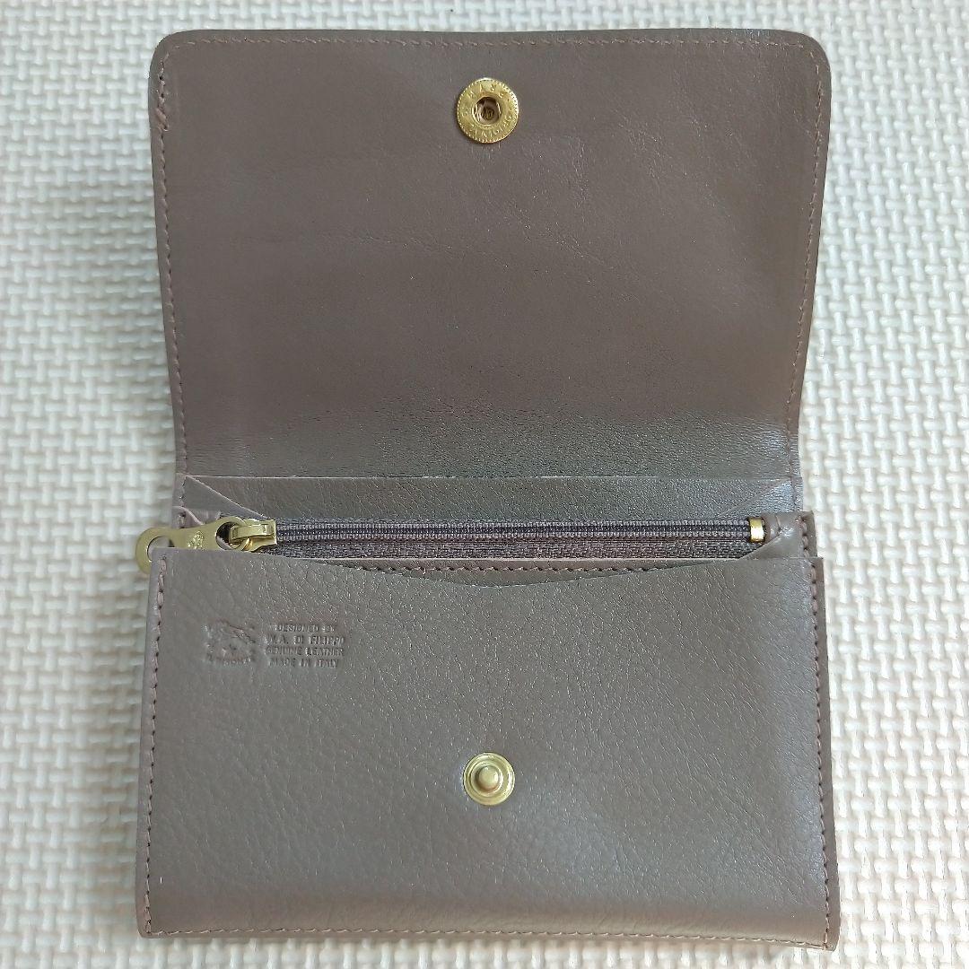 イルビゾンテ 2つ折り財布 トルトラ グレー