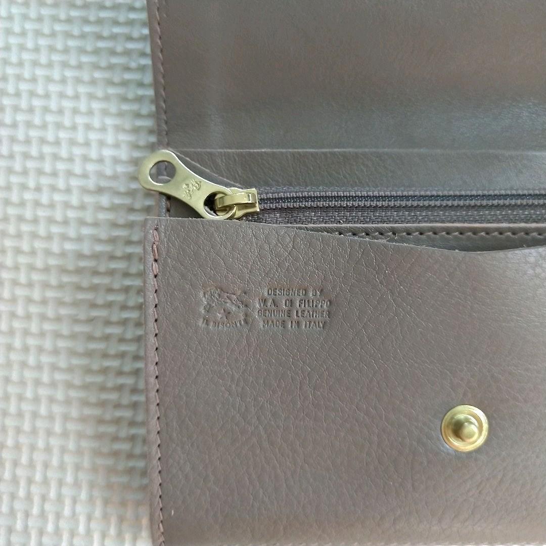 イルビゾンテ 2つ折り財布 トルトラ グレー