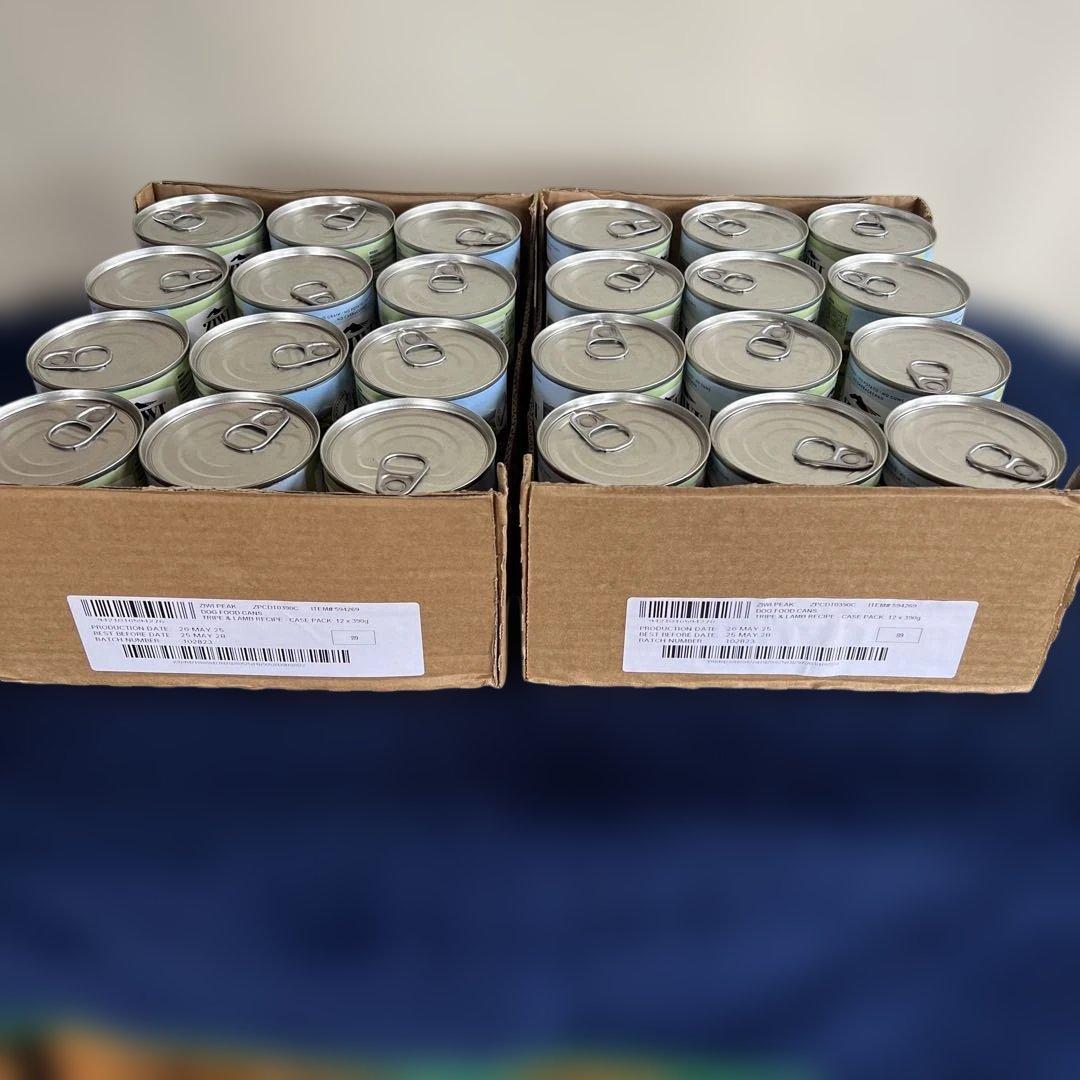 ZIWI Peak トライプ＆ラムレシピ 390g ×24缶