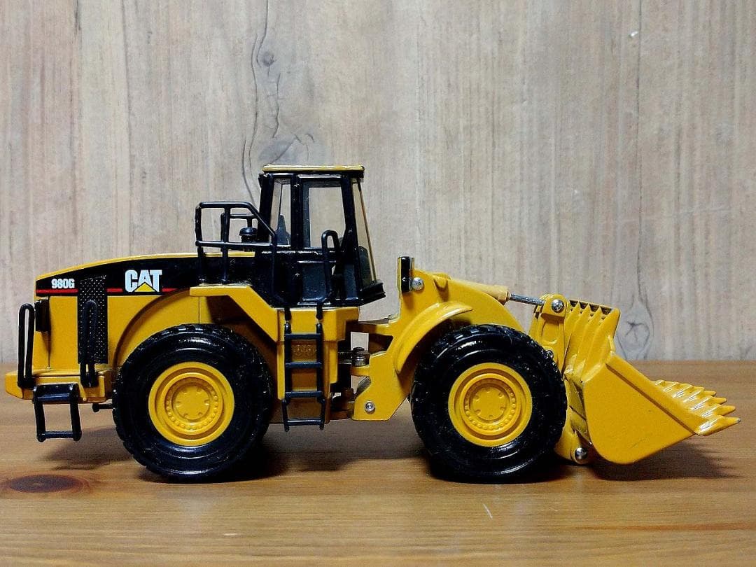 2台売り ノースコット CAT 「ホイールローダー 980G」＋「ブル D6H」