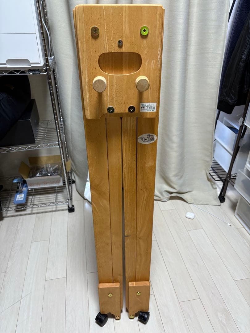 とし。　中居木工　スノコベッド　折りたたみベッド