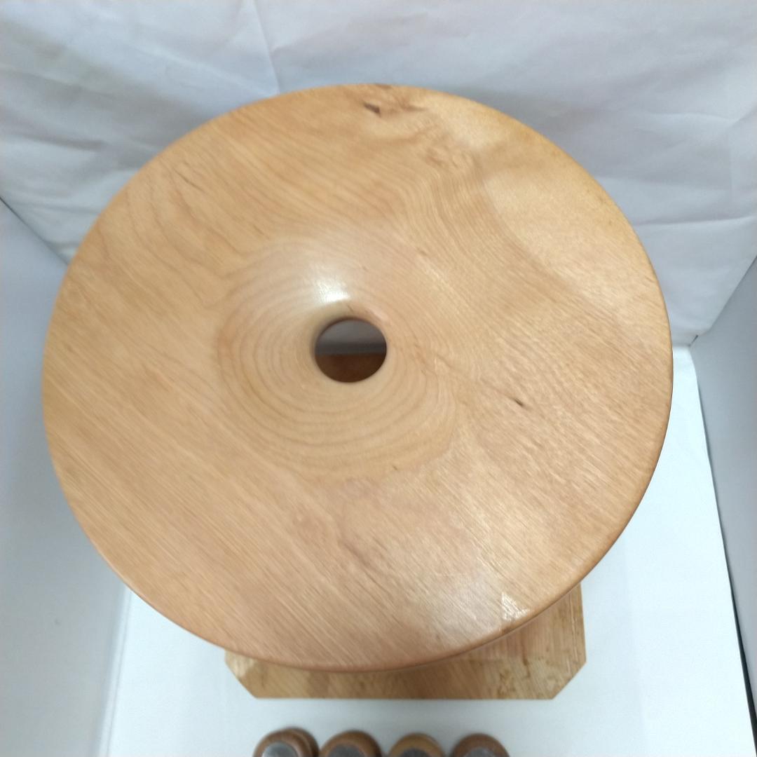 組紐 丸台と組玉８個　くみひも