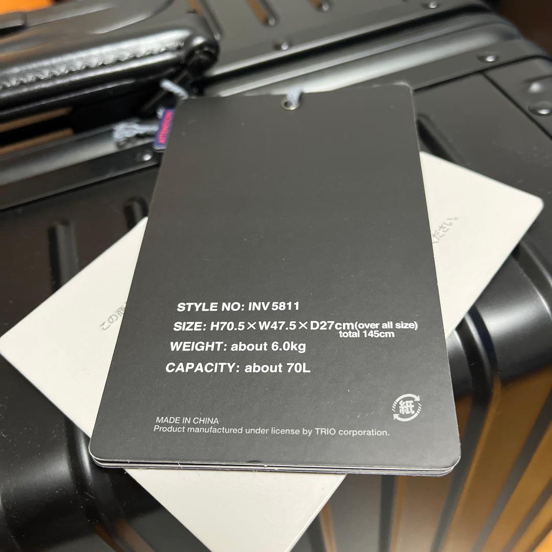 新品　innovatorブラック　スーツケース