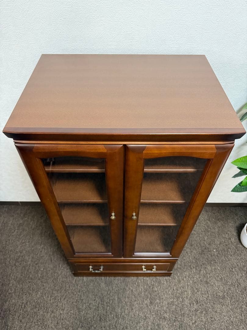 昭和レトロ 武富木工 キャビネット 食器棚 アンティーク調　テネシー