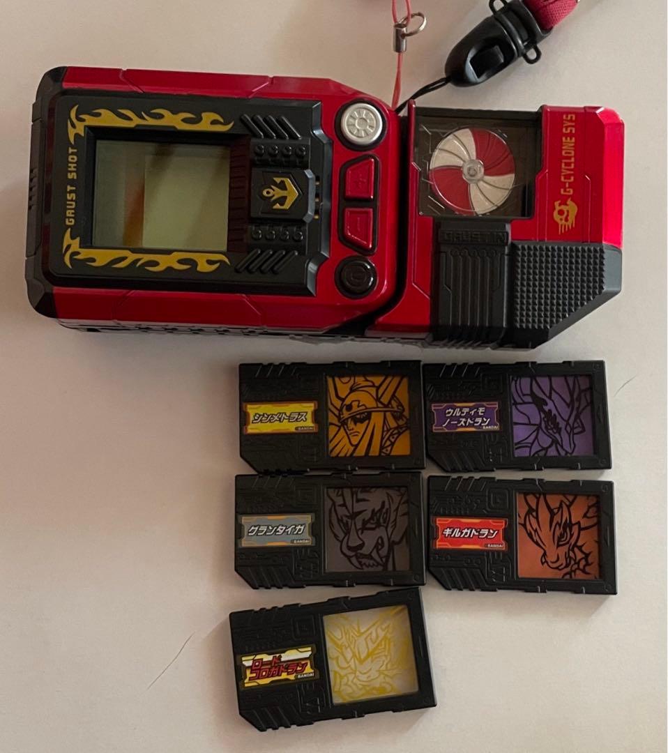 トレジャーガウスト　ガウストショットレッド 平成 おもちゃ