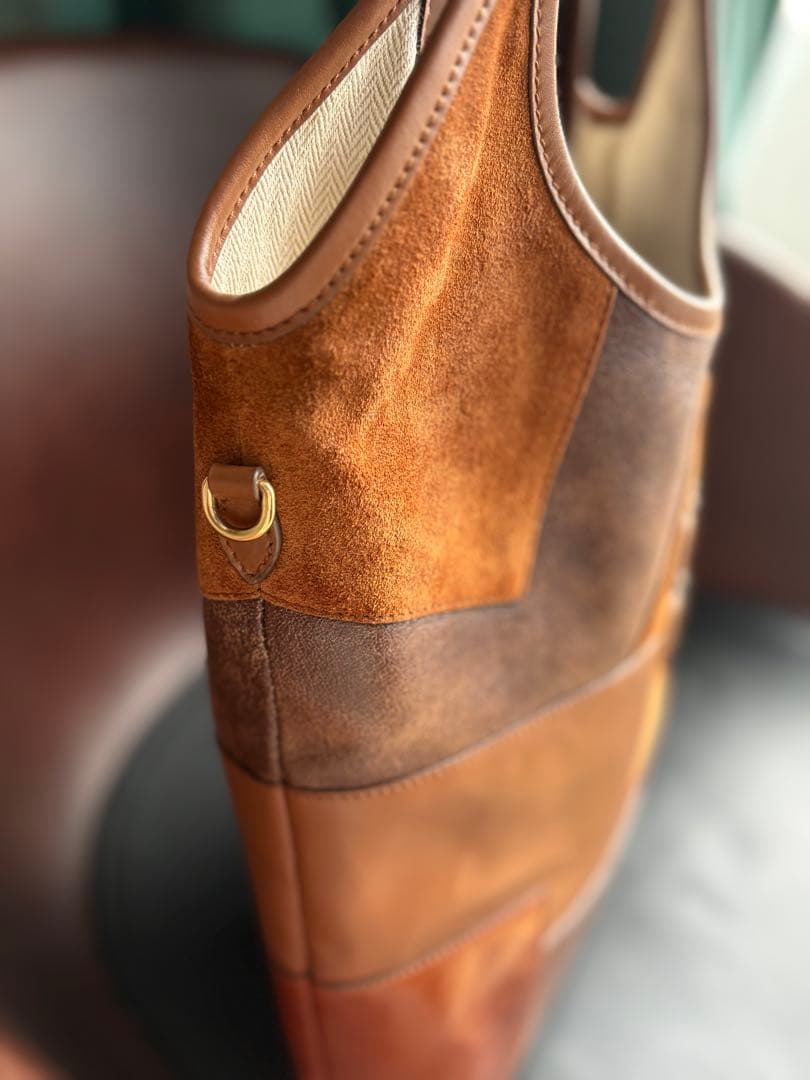 skymiu miu IVY TOTEレザートートバック