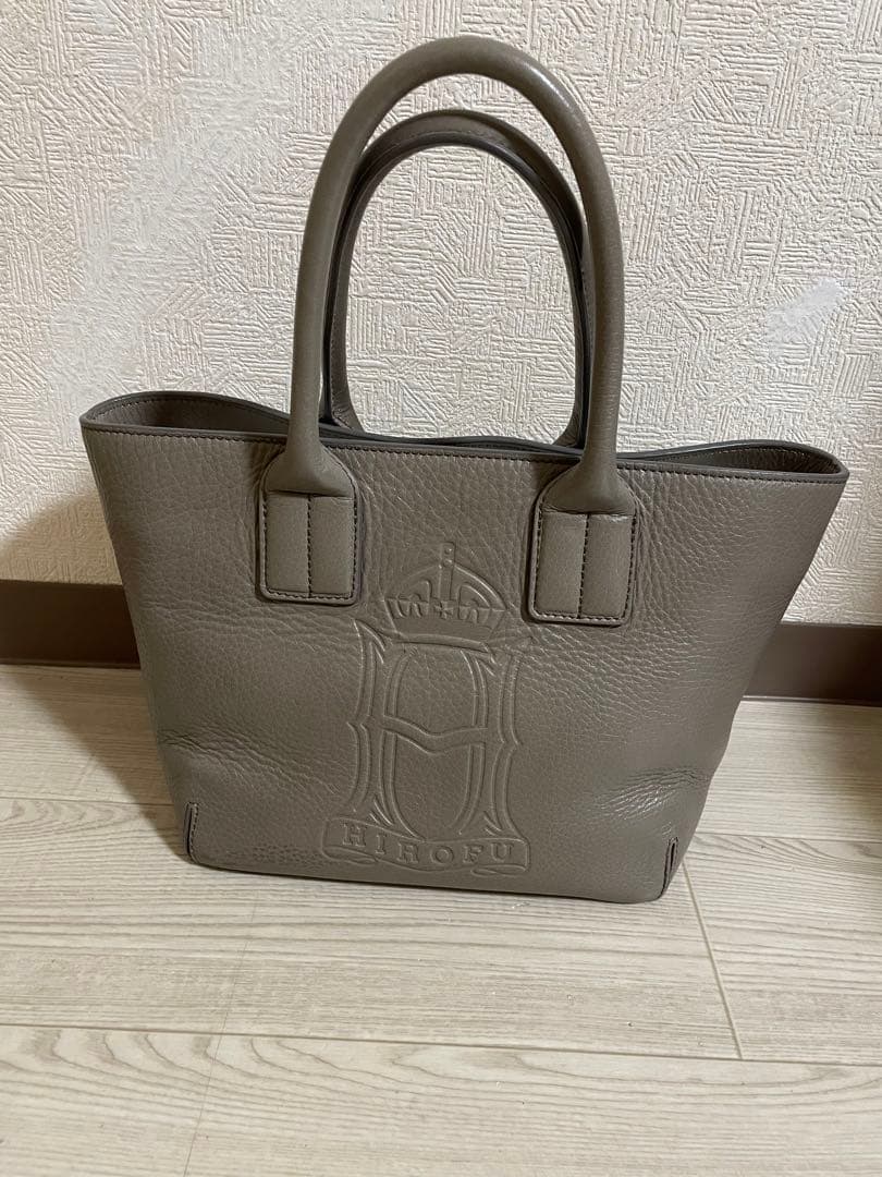 HIROFU グレー バッグ　限定品